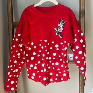 Disney Minnie Mouse Spirit Jersey size XS 5/6 NWT
